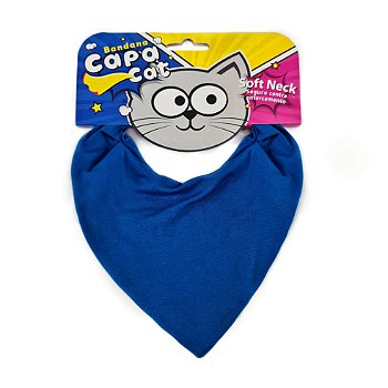 Bandana Capa Cat - Azul Royal