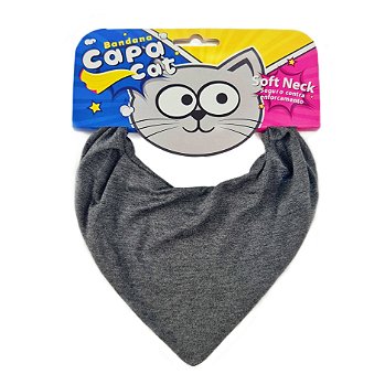 Bandana Capa Cat - Mescla Escura