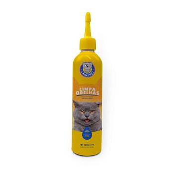Limpa Orelhas para Gatos - 100ml