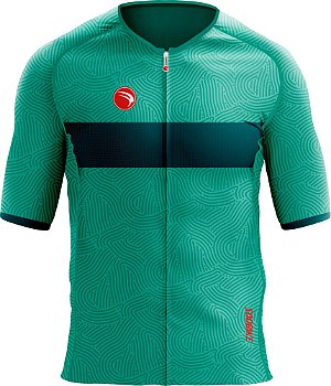 CAMISA CICLISMO UNISSEX ELITE SÓDBIKE, PROTEÇÃO SOLAR 50, ZIPER FULL