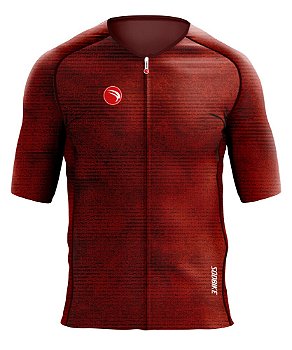 CAMISA CICLISMO UNISSEX PREMIUM SÓDBIKE, PROTEÇÃO SOLAR 50, ZIPER FULL