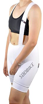 BRETELLE FEMININO CICLISMO ELITE SÓDBIKE, FORRO GEL E ESPUMA MISTO