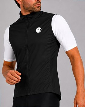 COLETE CORTA VENTO CICLISMO SÓDBIKE, 3 BOLSOS, ZIPER FULL