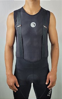 Camisa Base Layer Segunda Pele Preta - Unissex