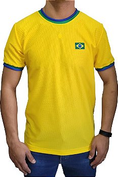 CAMISETA BRASIL DRY CASUAL