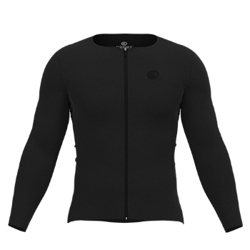 Camisa Ciclismo Confort Classic Preta Manga Longa