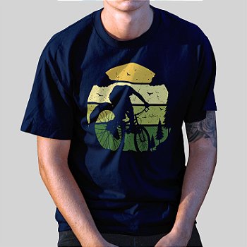 Camiseta Casual 100% Algodão