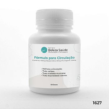 Cápsulas para Pernas - Varizes, Circulação, Stress Muscular - 60 doses