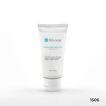 Commipheroline 2% + Raffermine 1% : Loção Cremosa para Aumento e Firmeza Seios e Glúteos - 100g