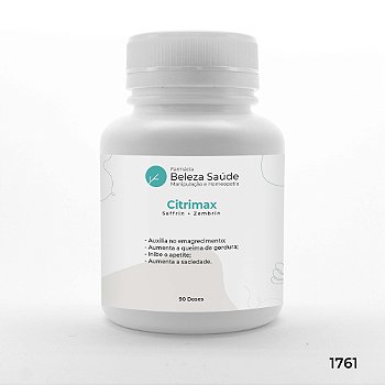 Citrimax + Saffrin + Zembrin - Auxilia o Controle do Apetite - 90 doses