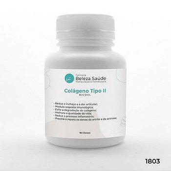 Colágeno Tipo II Não Desnaturado - B2COOL - 90 doses