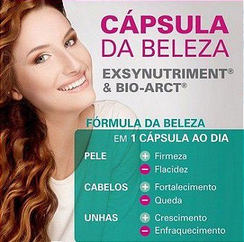 Exsynutriment 150mg + Bio Arct 150mg Combate Rugas - 45 doses