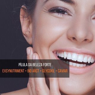 Exsynutriment + Bio Arct + Glycoxil + Caviar : Pílula da Beleza - Pele, Cabelos e Unhas Renovadas - 30 doses