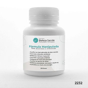 Fórmula Manipulada para Tpm Associada a Ansiedade - 270 doses