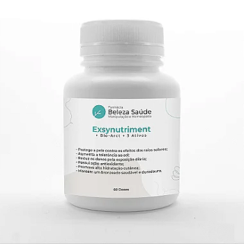 Exsynutriment + Bio-Arct + 3 Ativos - Pele Linda e Bronzeada - 60 doses