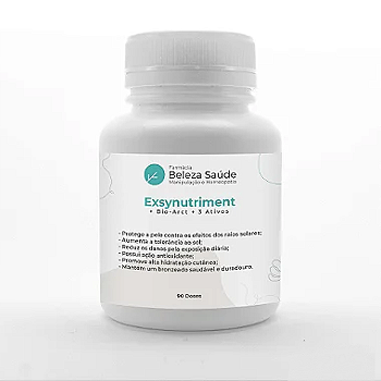 Exsynutriment + Bio-Arct + 3 Ativos - Pele Linda e Bronzeada - 90 doses