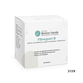 Fibregum B - Efeito Prebiótico para Disbiose Intestinal - 90 doses