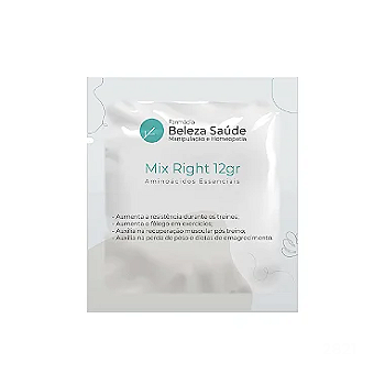 Mix Right 12gr - Aminoácidos Essenciais com a Proporção Molar do Dr. Lair Ribeiro - 35 doses