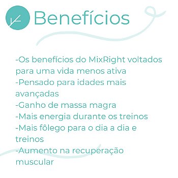Mix Right Senior 5gr - Aminoácidos Essenciais para idosos - 65 Sachês