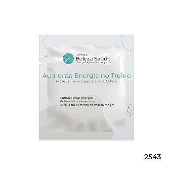 Isoleucina + Leucina + 3 Ativos - Aumenta Energia no Treino - 90 doses