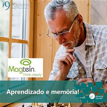 Magtein 250mg - Original Chemyunion Magnésio Treonato : Saúde do Cérebro - 120 doses