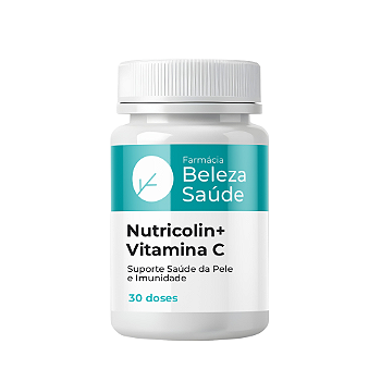 Nutricolin 300mg + Vitamina C 500mg - 30 doses