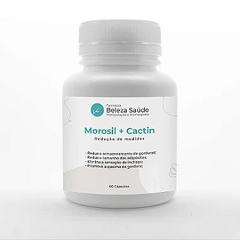 Morosil 500mg + Cactin 500mg Redução de Medidas - 60 doses