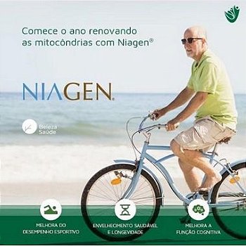 Niagen 300mg 30 Cápsulas | Booster Mitocondrial Anti Envelhecimento