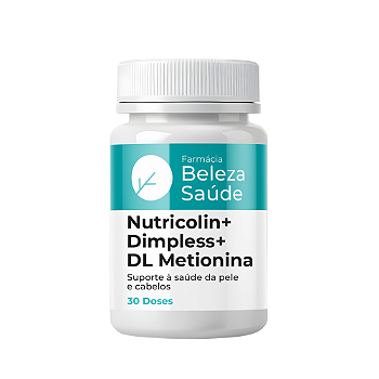 Nutricolin 150mg + Dimpless 10mg + DL-Metionina 500mg - 30 Doses