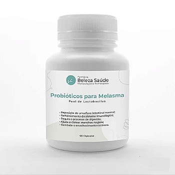 Oli Ola + Pomegranate + Probióticos - Pool Lactobacillus para Melasma 90 Cápsulas