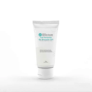 Gel Peróxido De Benzoila 10% : Cravos, Espinhas, Acne 30gr