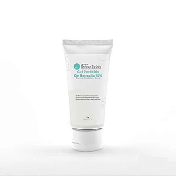 Gel Peróxido De Benzoila 10% : Cravos, Espinhas, Acne 90gr