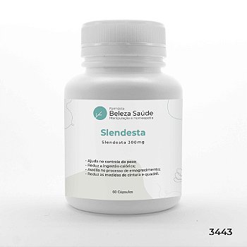Slendesta 300mg - 60 Cápsulas