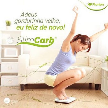 SlimCarb 200mg - Emagrecedor Bloqueador de Absorção de Gordura e Carboidrato - 120 Cápsulas