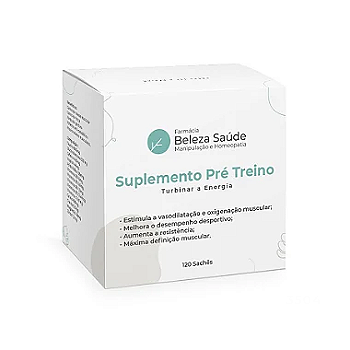 Suplemento Pré Treino - Turbinar a Energia - 120 Sachês