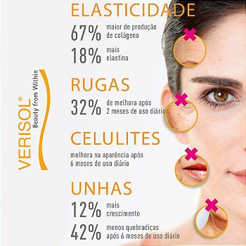 Shot Verisol + Luminecense : 60 Shots 10ml Sabor Abacaxi