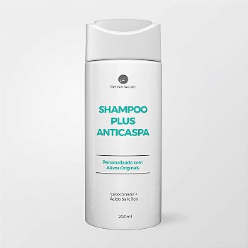 Shampoo Anticaspa Cetoconazol + Ácido Salicílico : 200ml