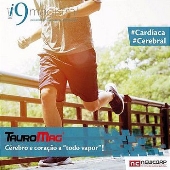 Tauromag 1400mg + Acetil L Carnitina 100mg + Vitamina C 80mg : Combate a Degeneração Cognitiva e Motora - 60 Cápsulas
