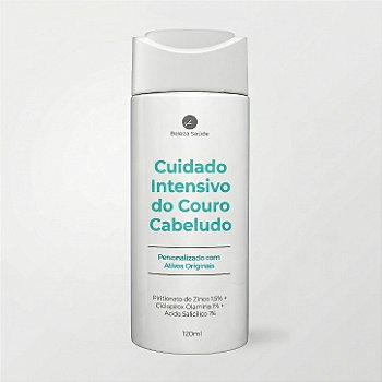 Shampoo Piritionato Zinco + Ciclopirox + Salicílico : 120ml