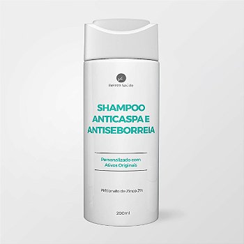 Shampoo Piritionato Zinco + Lcd Coaltar : 200ml