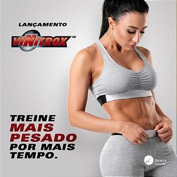 Vinitrox 250mg : Treine Mais Pesado por Mais Tempo - 60 Cápsulas
