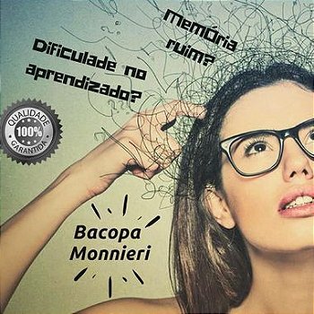 Bacopa Monnieri 300 mg : Memorização Retenção de Informações - 120 Doses