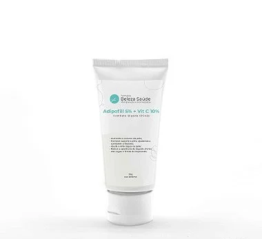 Adipofill 5% Vit C 10% Combate Bigode Chinês Sérum 30gr