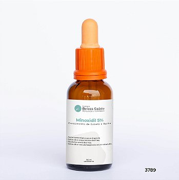 Minoxidil 5% Crescimento de Cabelo e Barba - 150ml