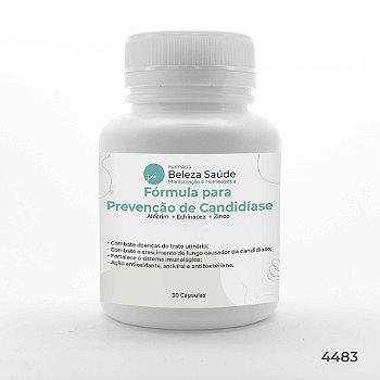 Fórmula para Prevenção de Candidíase : 30 Cápsulas