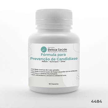 Fórmula para Prevenção de Candidíase : 60 Cápsulas