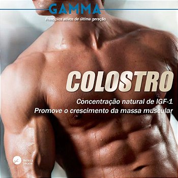 Colostro Bovino 250mg : 60 Cápsulas