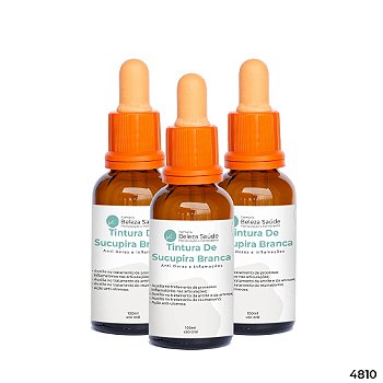 Tintura De Sucupira - Kit 3 X 100ml