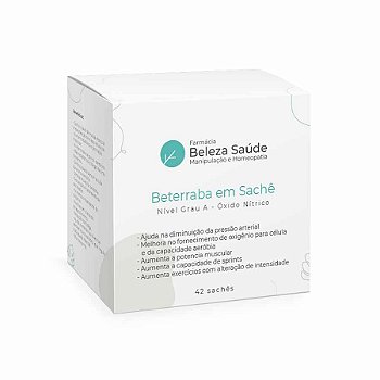 Beterraba em Sachê - Nível Grau A - Óxido Nítrico : 7 Sachês