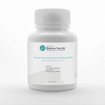 Prisão de Ventre ( Constipação ) : Fórmula Farmacêutica 90 Cápsulas